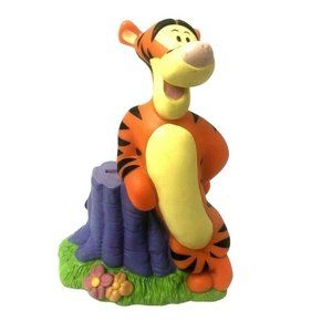 Disney Applause Tigger Coin Bank Winnie The Pooh Works  Toy 9"
